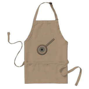 Eyeball Magnifying Glass Fun Eye Inspection Standard Apron
