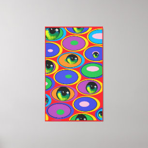 Eyeball Patch Canvas Print