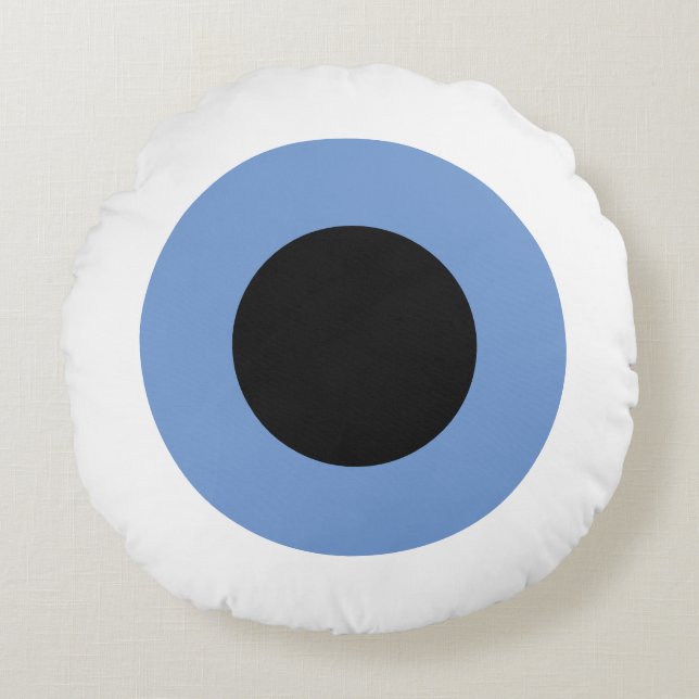 Eyeball Round Cushion (Front)