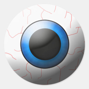 Eyeball Sticker Halloween Decor