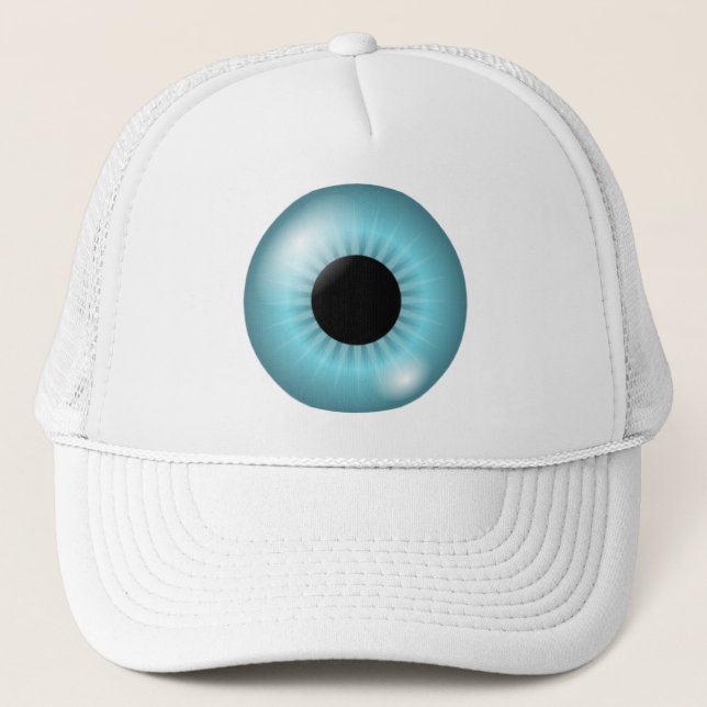 Eyeball Trucker Hat (Front)