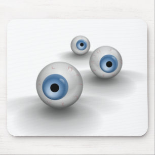 eyeballs mouse pad