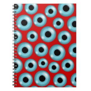 Eyeballs Spiral Notebook