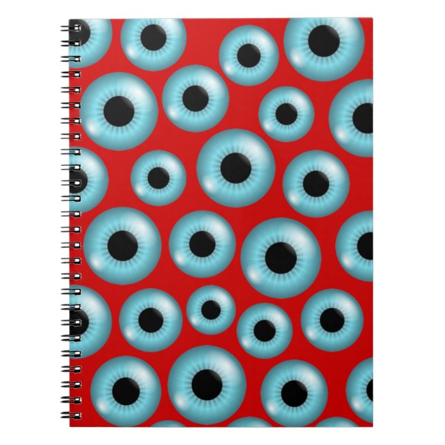 Eyeballs Spiral Notebook (Front)
