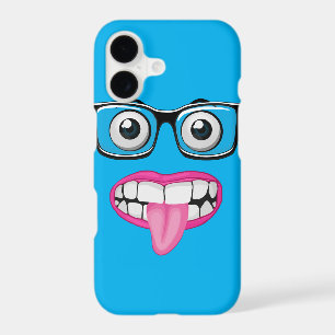 eyeballs with glasses and mouth
