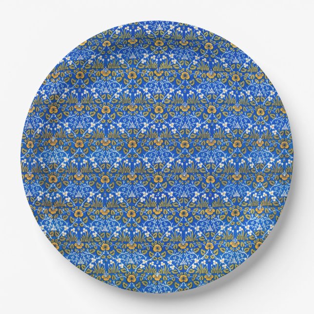 Eyebright, pattern by William Morris, Paper Plate (Front)