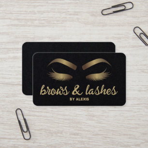 Eyebrows and Eyelash Extension Business Card