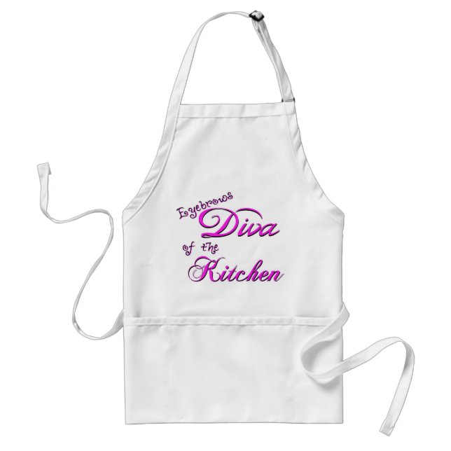 Eyebrows diva standard apron (Front)