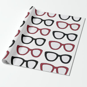 Eyeglasses Spectacles Specs Glasses Optician Wrapping Paper