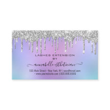 Eyelash Extension Aftercare Instruction Glitter 