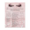 Eyelash Extension Liability Waiver Rose Pink