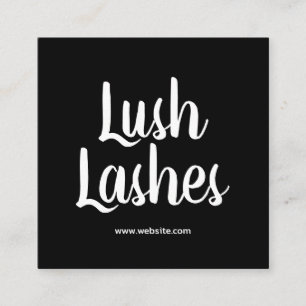 Eyelash Extensions Beauty Business Card