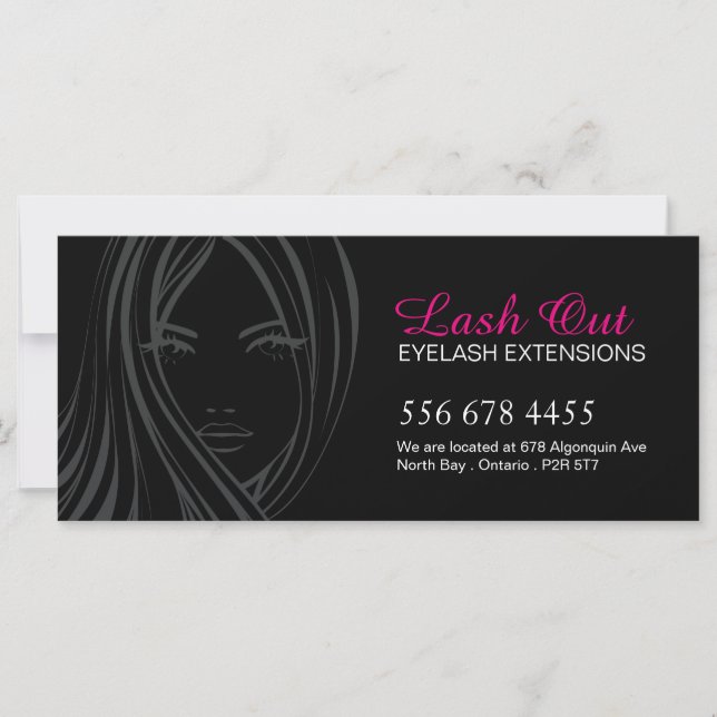Eyelash Extensions Gift Certificate (Front)