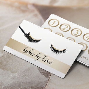 Eyelash Extensions Makeup Artist Gold Loyalty