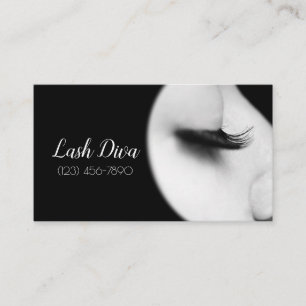 Eyelash Extensions Salon  Business Card