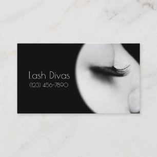 Eyelash Extensions Studio Business Card