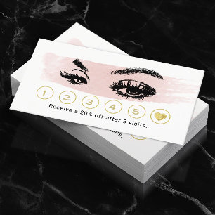 Eyelash Makeup Artist Blush Watercolor Loyalty