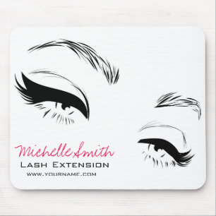 Eyelashes brows Permanent Makeup Artist Eyes Lash Mouse Pad