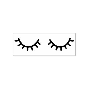 Eyelashes Self-inking Stamp
