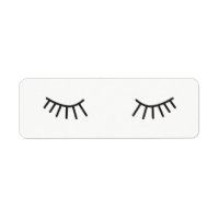 eyelashes stickers, cute face stickers
