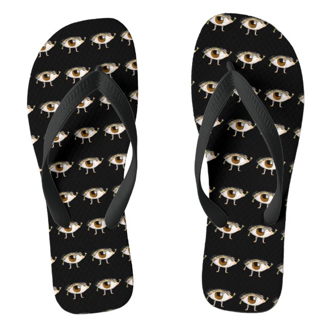 Eye'm Watching You Jandals (Footbed)