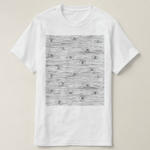 Eyes Abstract Art Line T-Shirt