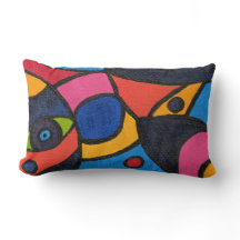Eyes All Around - Throw Pillow
