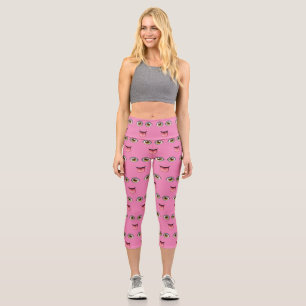 Eyes-ByRino Capri Leggings