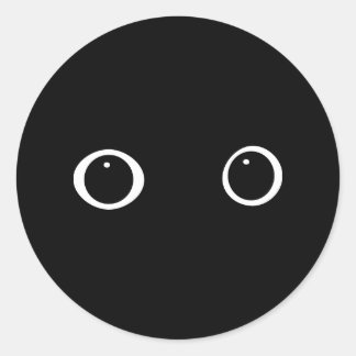 Eyes Classic Round Sticker