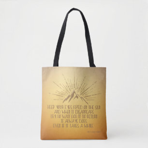 Eyes Fixed on the Sun Tote Bag