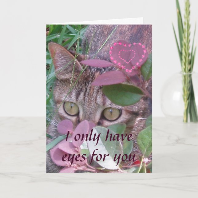 Eyes for You Valentine Card (Front)