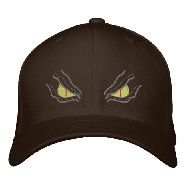 Eyes in the dark embroidered hat (Front)