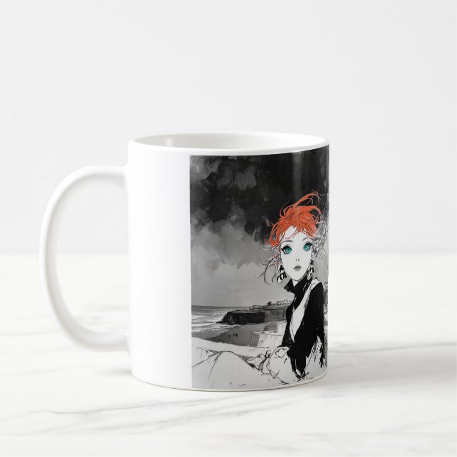 Eyes Like a Coming Storm Coffee Mug (Left)