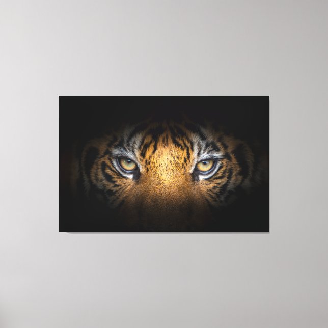 Eyes Of A Tiger Canvas Art (Front)