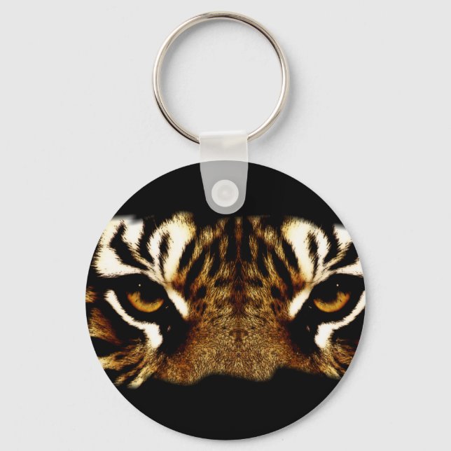 Eyes of a Tiger Key Ring (Front)