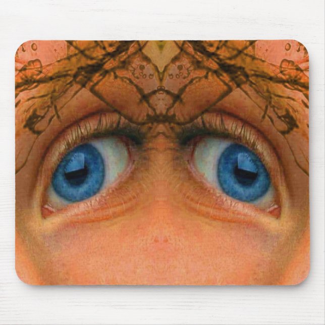 Eyes of an Alien Mouse Pad (Front)