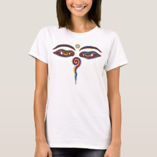Eyes Of Buddha / Augen der Weisheit T-Shirt