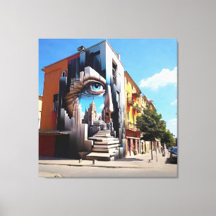 Eyes of the Ascent Canvas Print