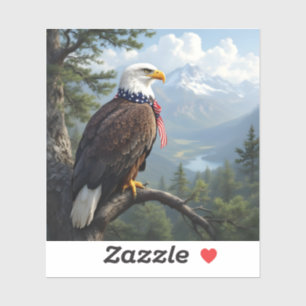 Eyes Of The Sky – Majestic Eagle Portrait Square
