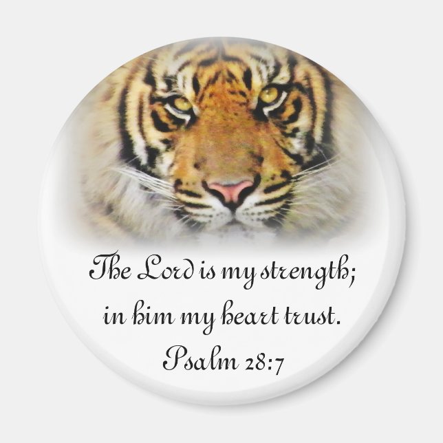 Eyes of the Tiger,Love_ Magnet (Front)