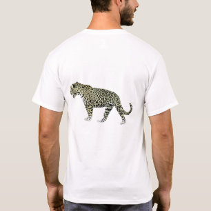 “Eyes of the Wild: Leopard in Watercolor” T-Shirt