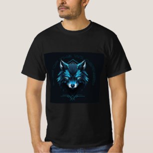 Eyes Of The Wilderness Wolf SVG PNG PDF Geometric T-Shirt