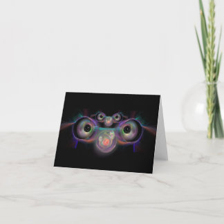 Eyes on the Baby Greeting and Note Card