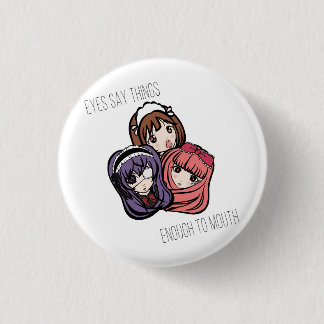 [EYES SAY THINGS]BUDGE 001 3 CM ROUND BADGE