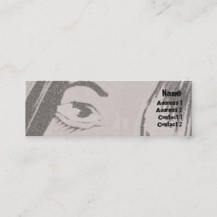 Eyes - Skinny Mini Business Card