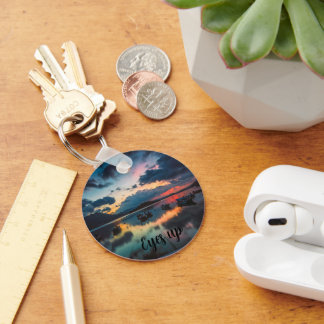 Eyes Up Inspirational | Sunset Reflection Key Ring