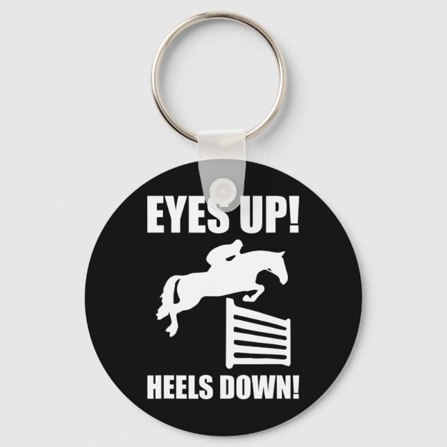 Eyes Up  Key Ring (Front)
