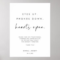 Eyes Up Phones Down Hearts Open Unplugged Ceremony