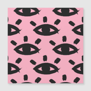 Eyes Watercolor Brush, Sketch Pattern.
