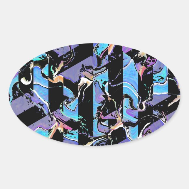 Eyesore  classic round sticker (Front)